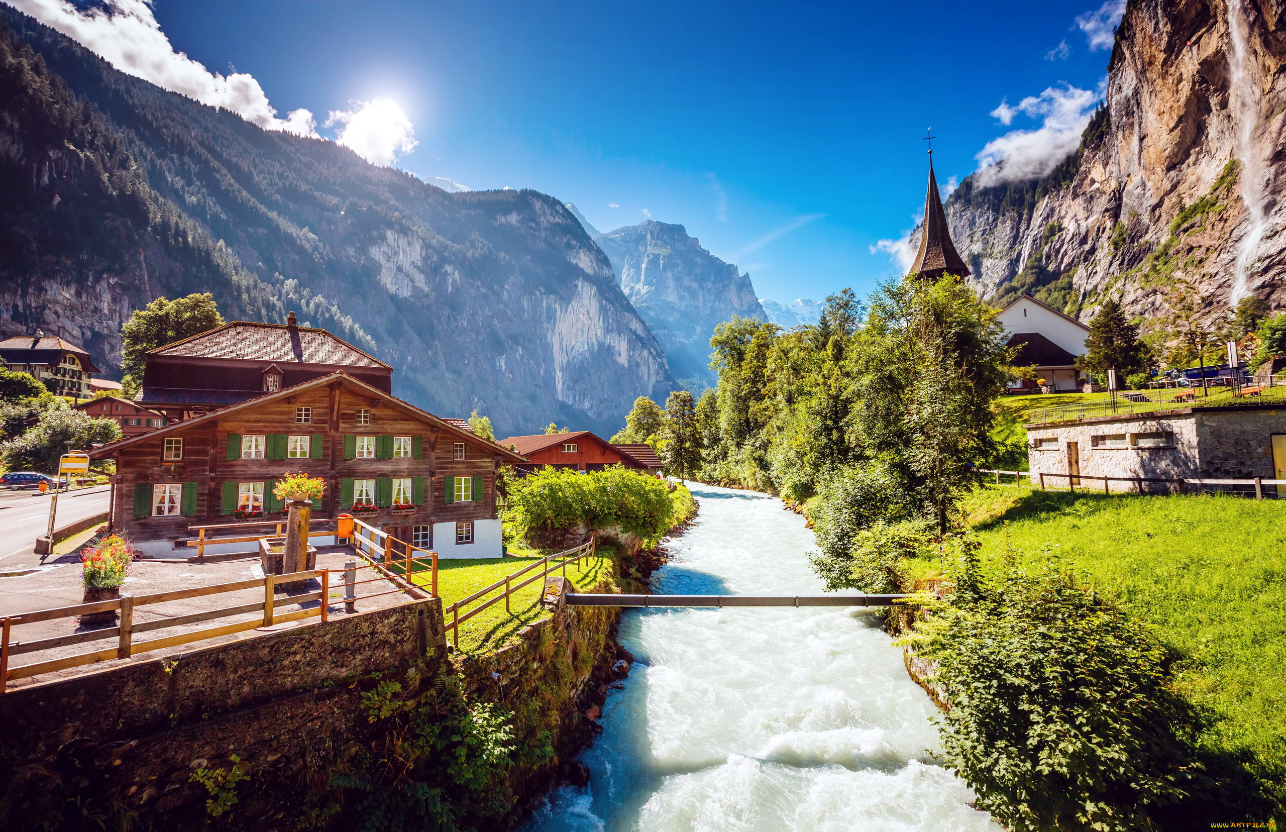 lauterbrunnen, switzerland, , - ,  ,  